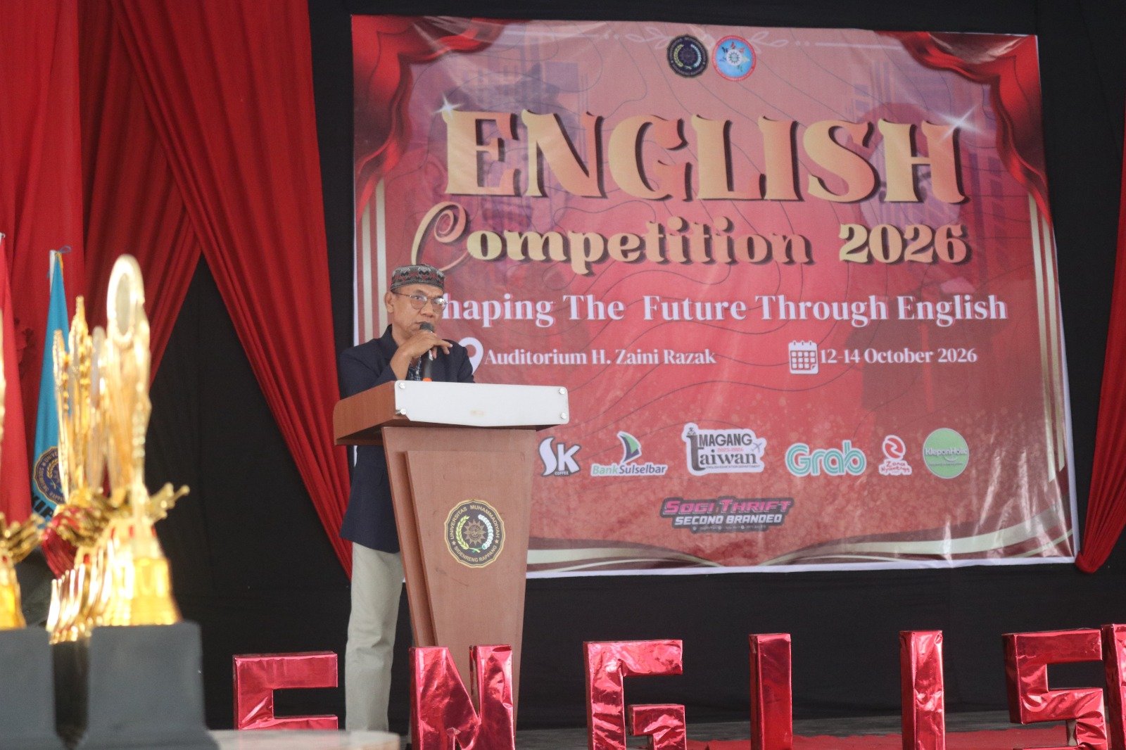 English Competition 2026 UMS Rappang Berakhir, Dekan FKIP: Semua Peserta Adalah Pemenang
