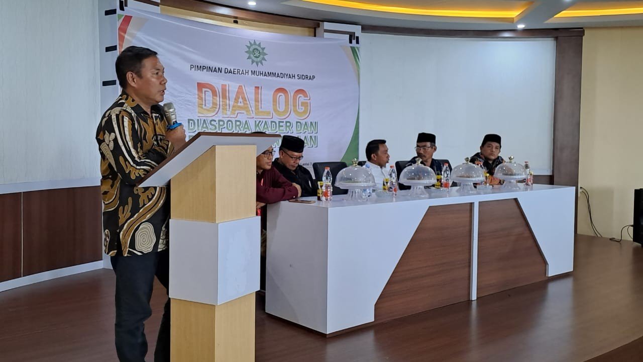 Melalui Dialog Diaspora Kader dan Politik Kebangsaan Pimpinan Muhammadiyah Kab.Sidrap Membawa Misi D