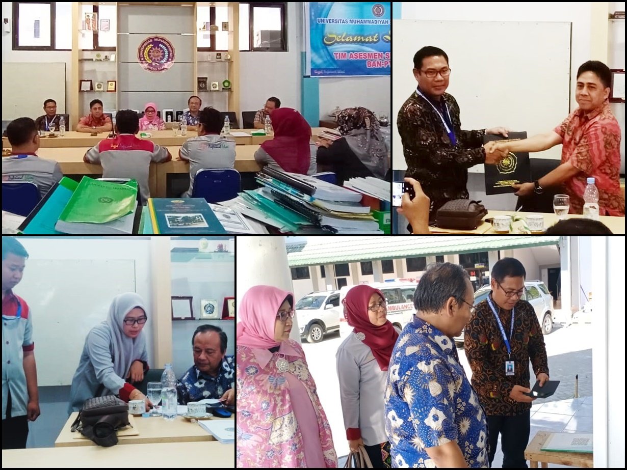 UMS Rappang Dapat Asesmen Surveilen Penggabungan Akreditasi dari BAN-PT.