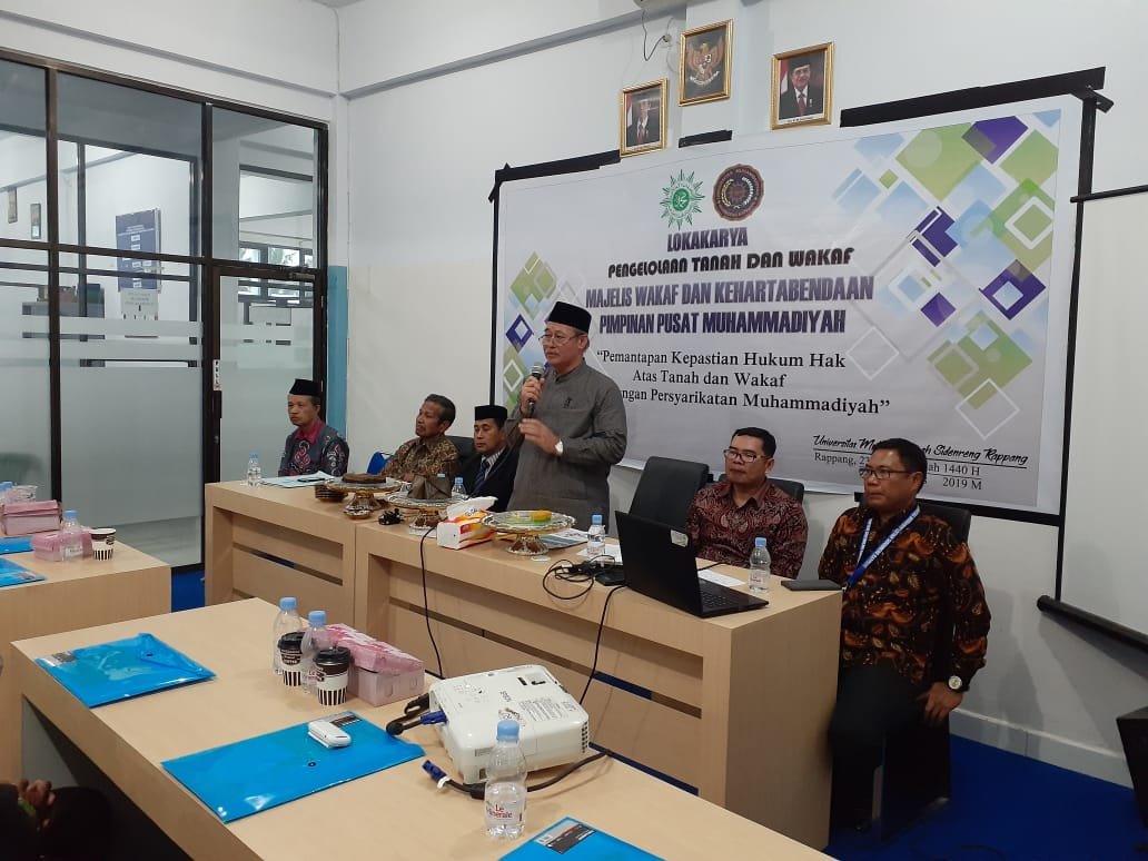 UMS Rappang Tuan Rumah Lokakarya Hak Atas Tanah se Wilayah Muhammadiyah Sulsel