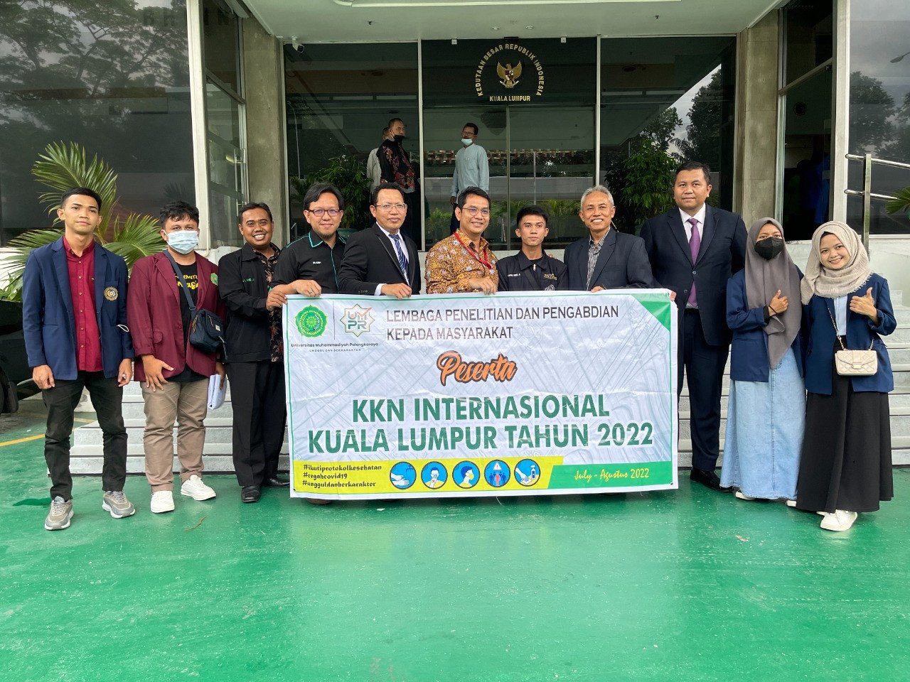 Peserta KKN Internasional Diterima di Kedutaan Besar RI di Malaysia