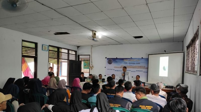Mahasiswa KKN dan Magang III di Kadidi Gelar Seminar