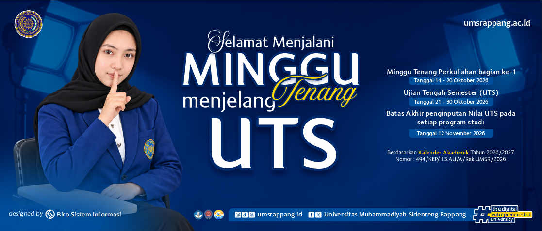 Selamat Menjalani Minggu Tenang Menjelang UTS